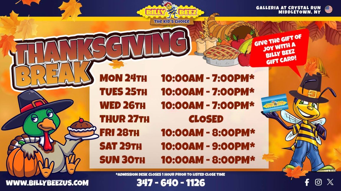CRY 2025 Thanksgiving Break Screen