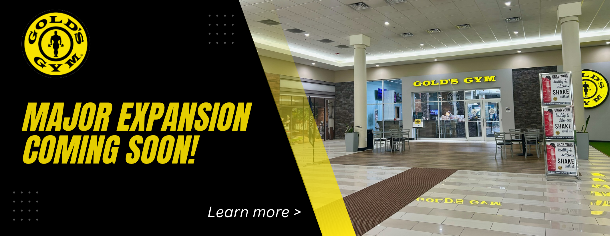 Golds Gym FB Slider