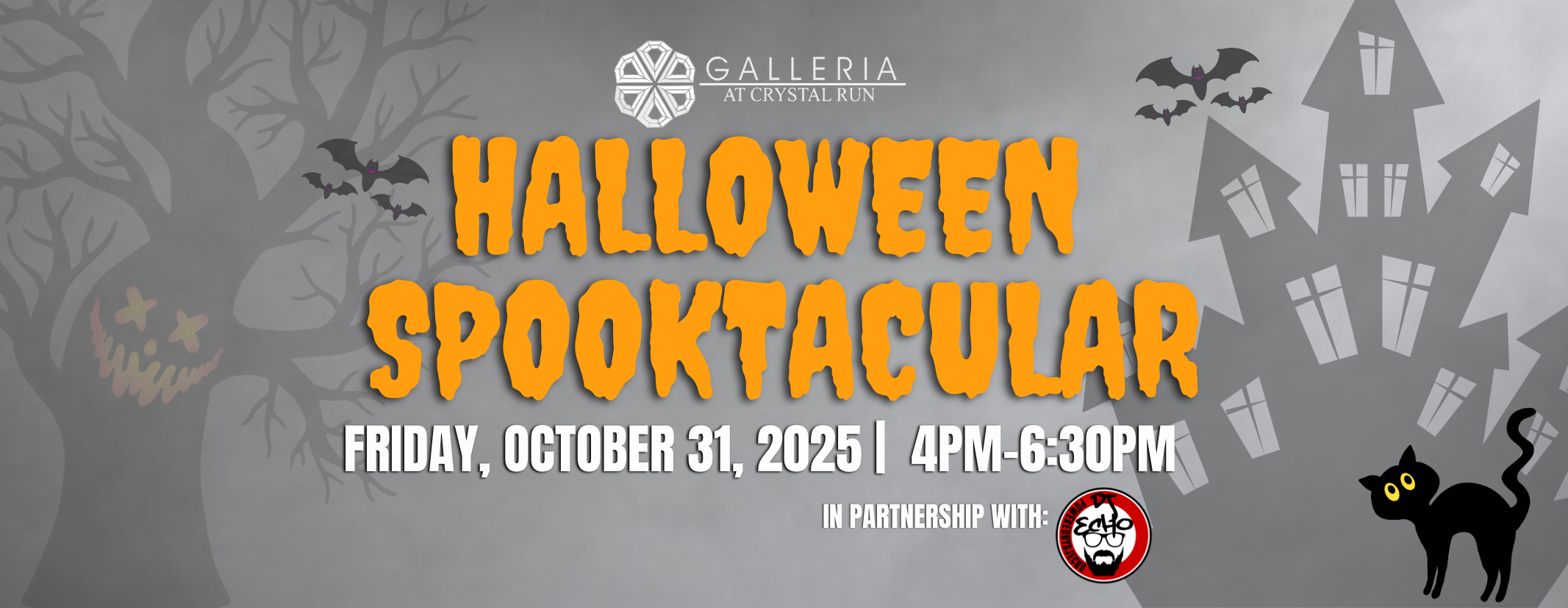 Halloween Spooktacular 2025 web banner