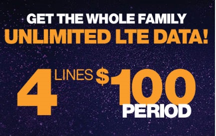 metro pcs 4 lines