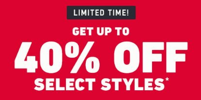 40 Off Select Styles Galleria At Crystal Run