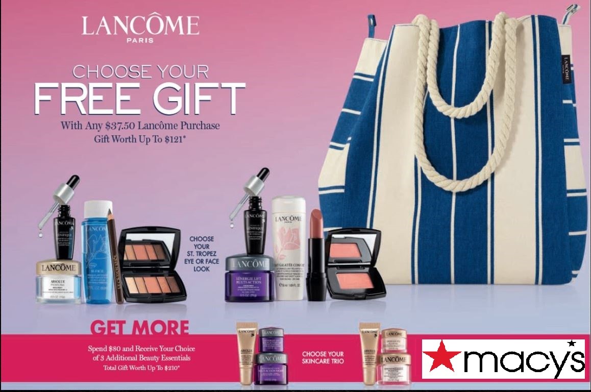 Lancôme Free Gift with Purchase Galleria at Crystal Run