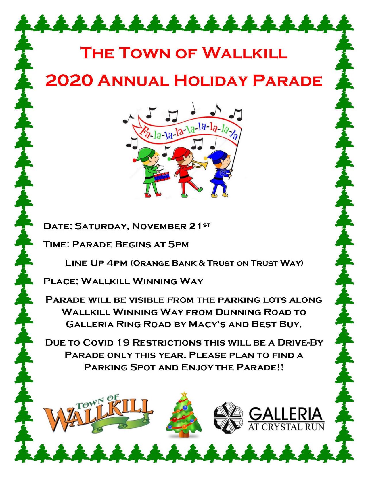 Town of Wallkill Holiday Parade - Galleria at Crystal Run
