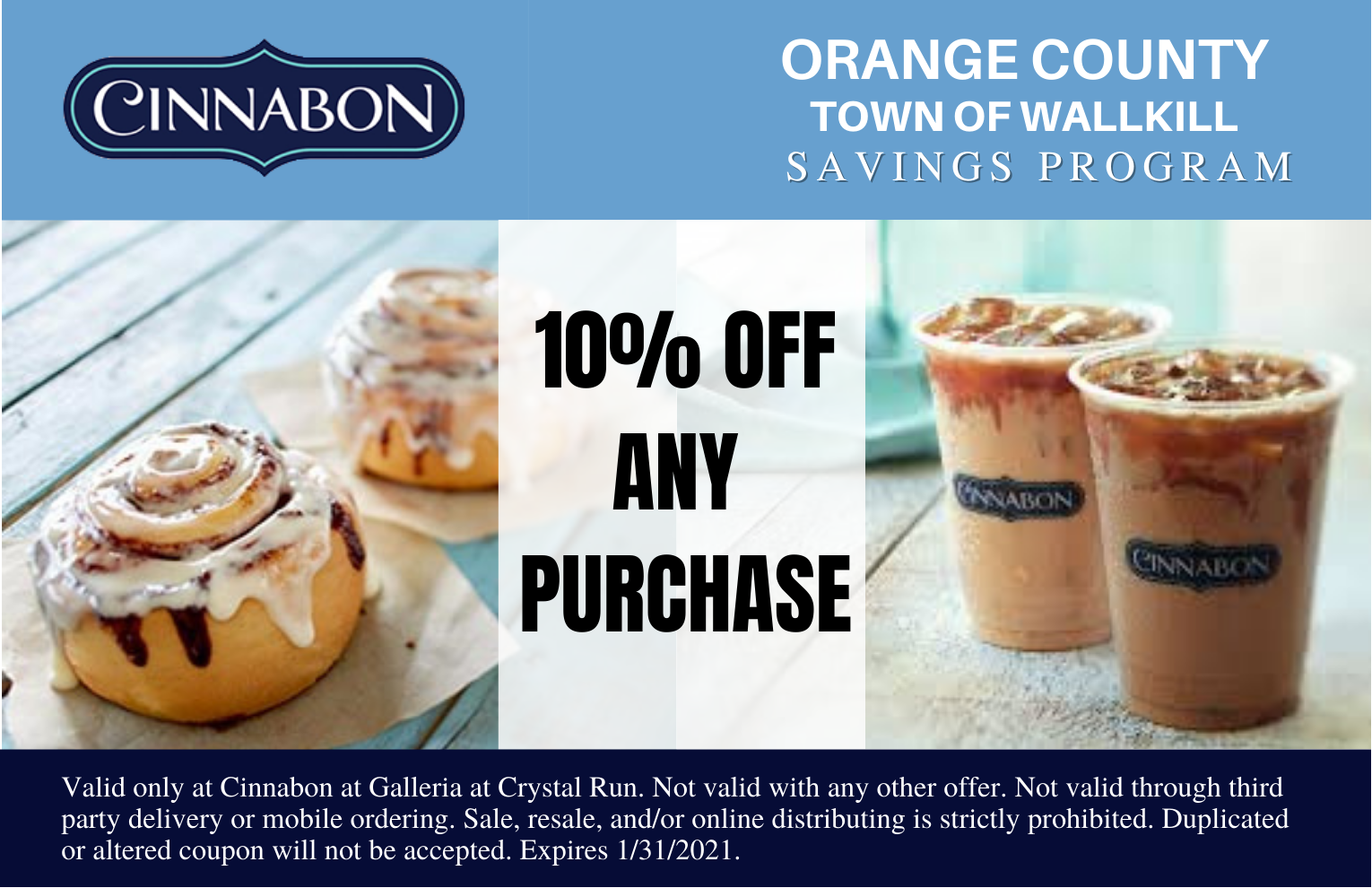 SAVINGS PROGRAM CINNABON 1