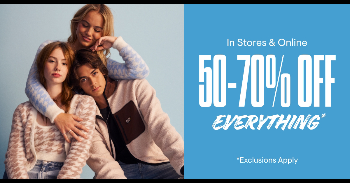 Aeropostale Campaign 24 50 70 Off In Store Online EN 1200x630 1