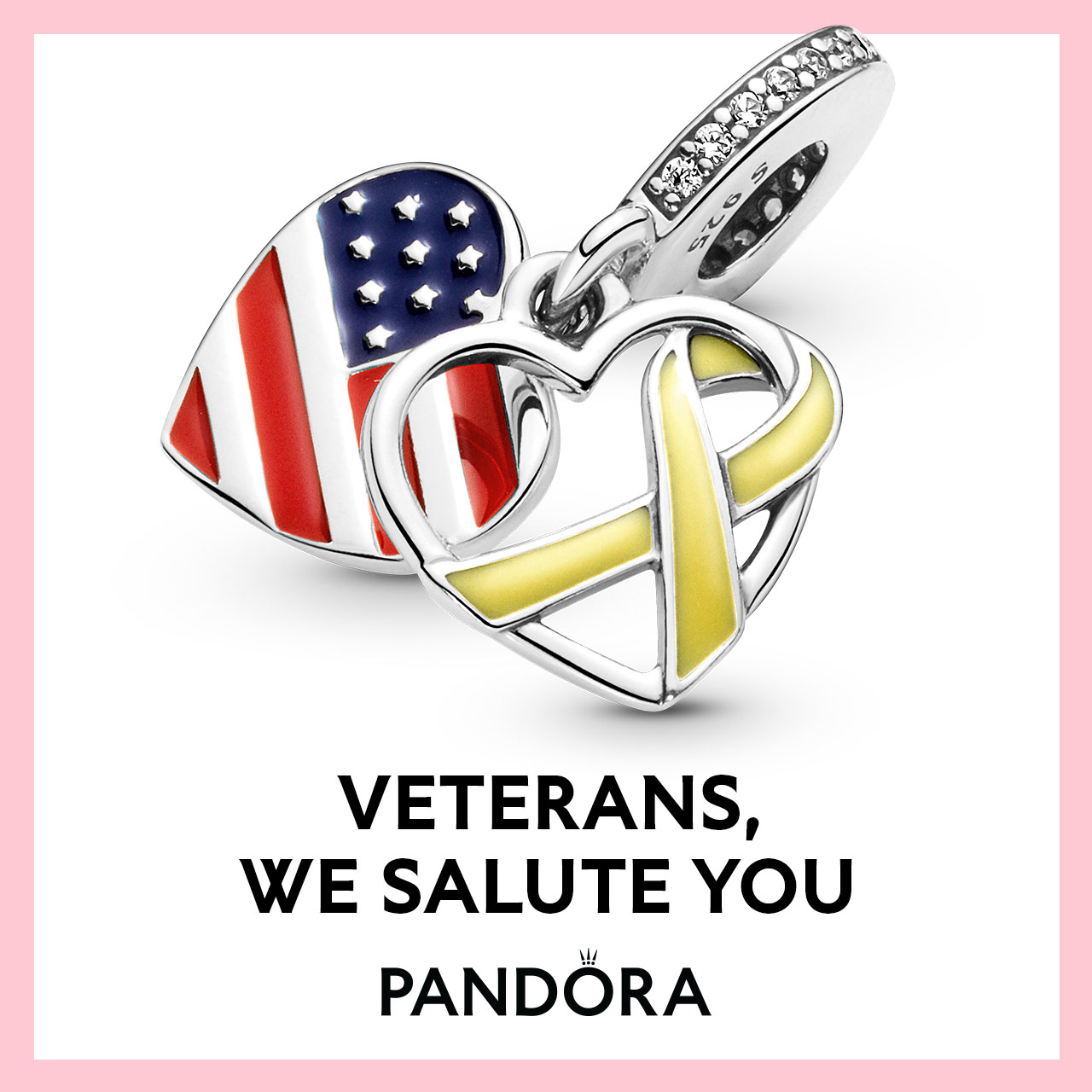 Pandora Campaign 55 To Americas Veterans and their families We salute you. We honor you. We thank you. EN 1280x1280 1
