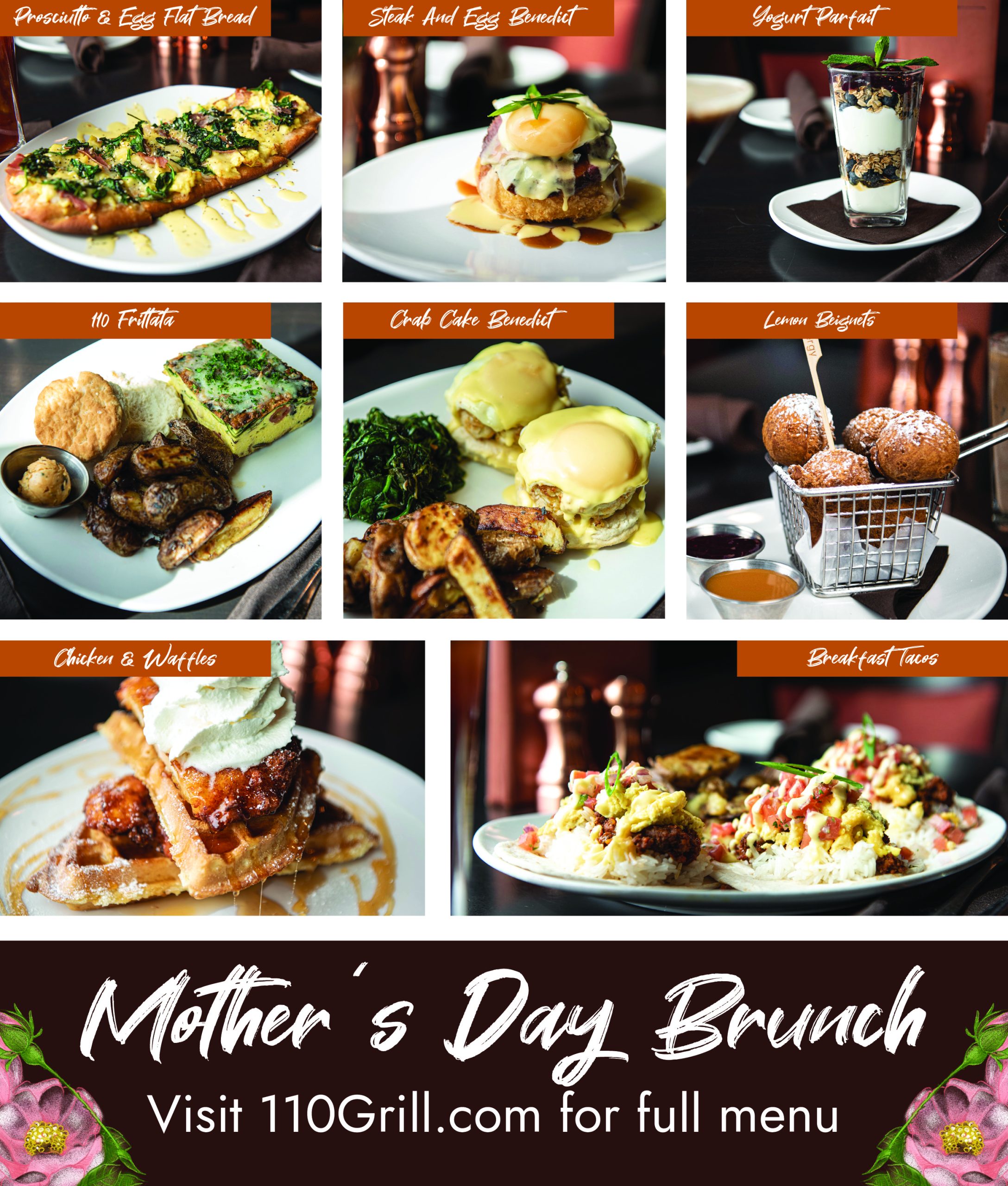 Mothers Day Brunch ad Graphics