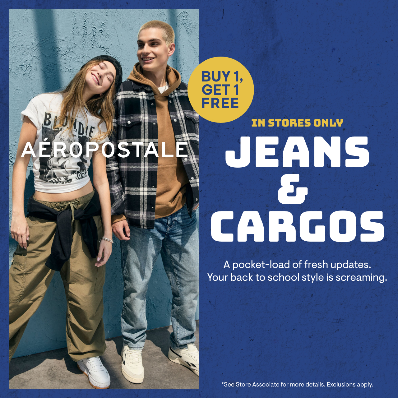 Aeropostale Campaign 102 Jeans Cargos Buy 1 Get 1 Free EN 1280x1280 1