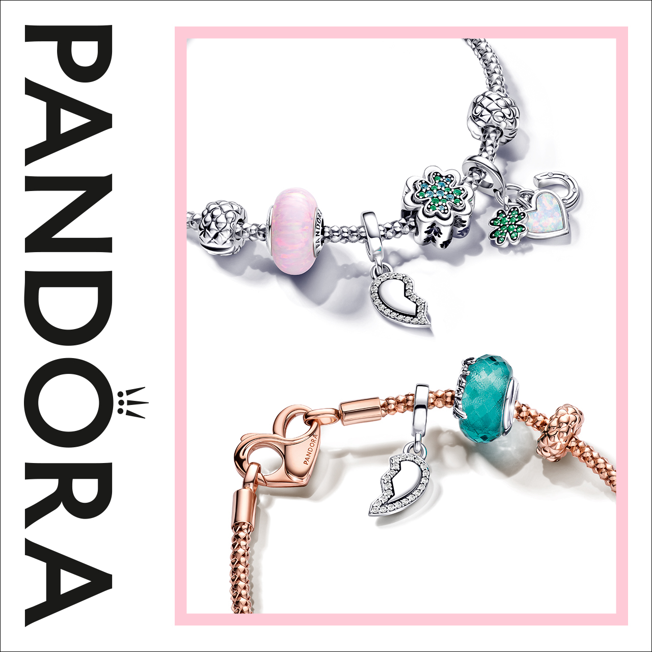 Pandora Campaign 108 Shareable charms for you and your favorite people. EN 1280x1280 1