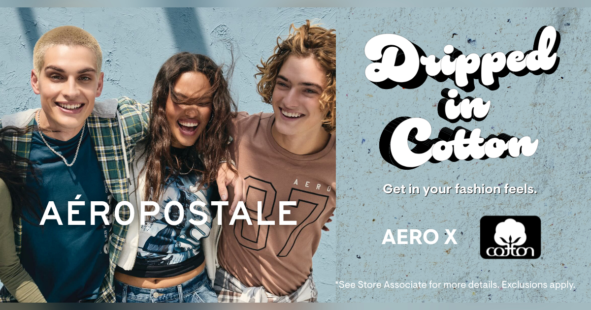 Aeropostale Campaign 109 Shop Aero x Cotton EN 1200x630 1