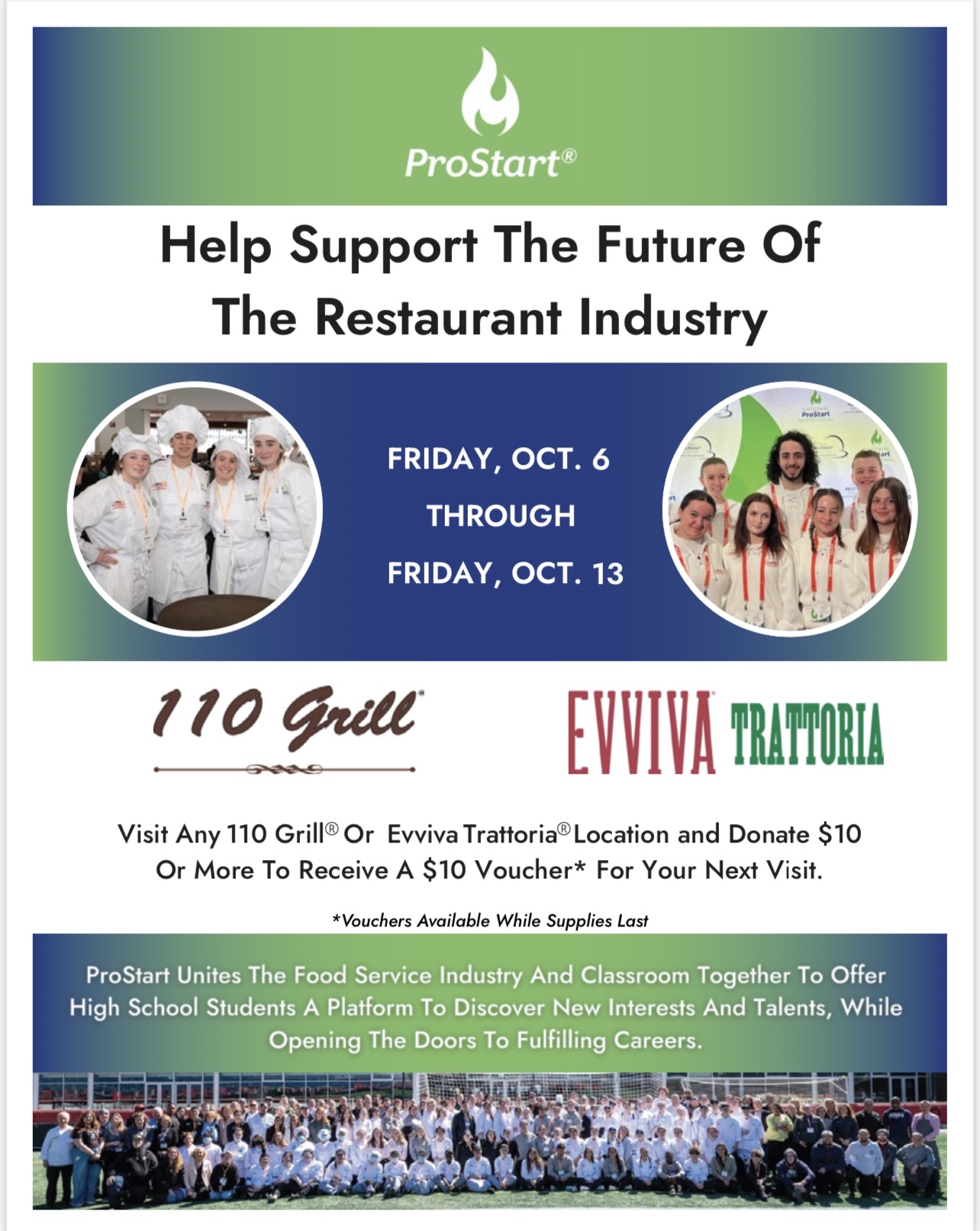 110 Grill Fundraiser