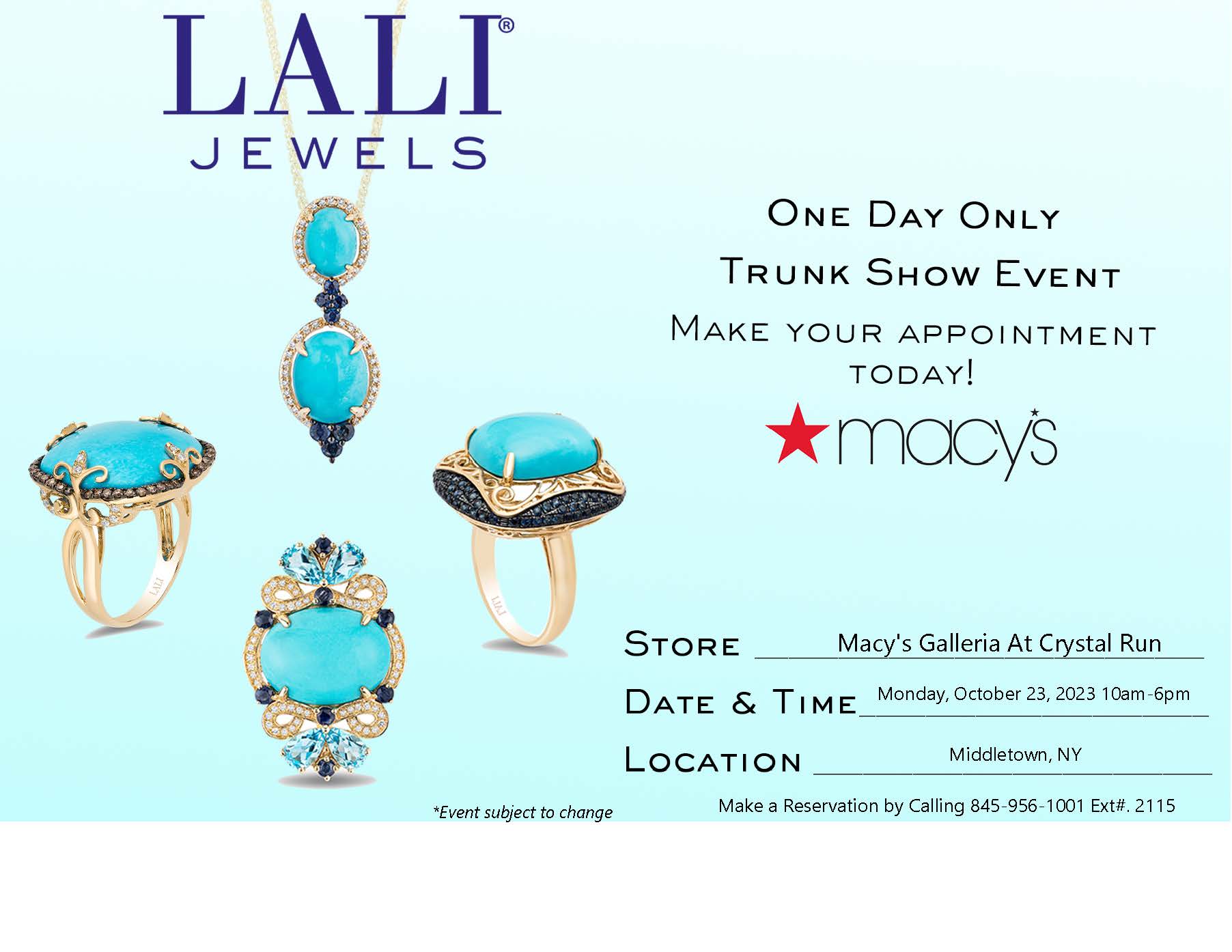 LALI TRUNK SHOW OCT23