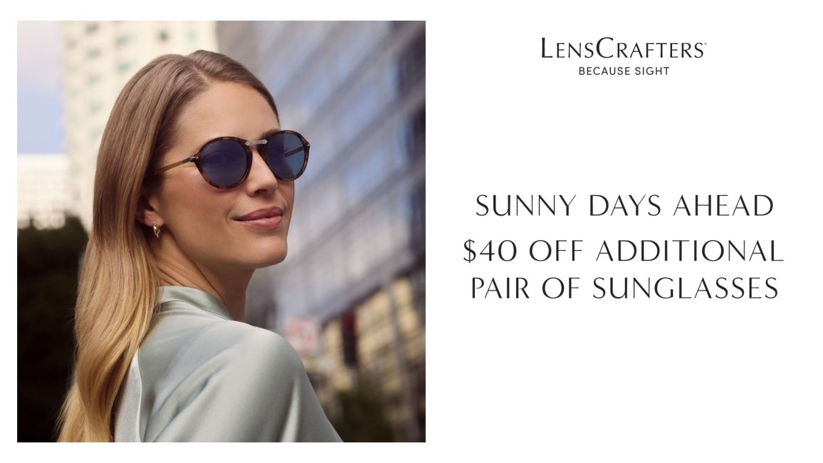 40 off Additional Pair of Sunglasses Galleria at Crystal Run