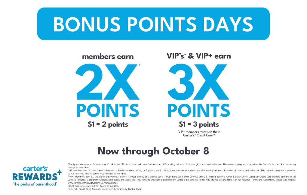 CRM October SurprisePoints Cashwrap 11x7