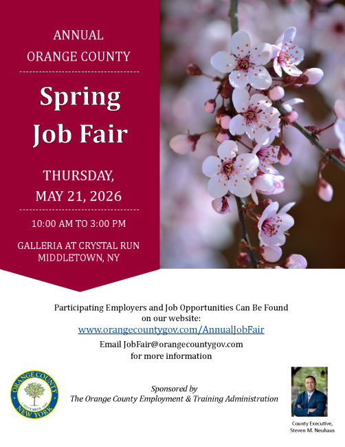 Spring 2026 Job Fair Flyer