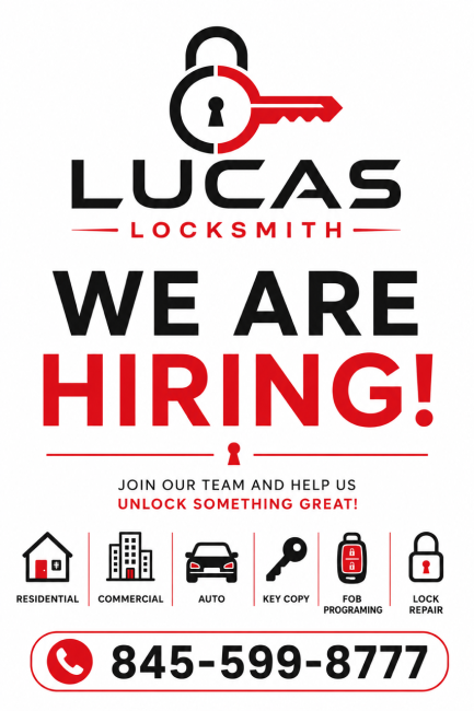 Locksmith Now Hiring